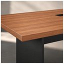 Ver imagem 3 de Mesa de Reunião 2,00×0,90m com Caixa de Tomada - Workstart - Nogal Sevilha/Preto - 21403