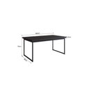 Ver imagem 3 de Mesa Tubular 6 Lugares Oxford 160cm Preto