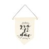 Kit com 3 Flâmulas Decorativas com Frases Inspiradoras - 3