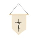 Ver imagem 1 de Kit com 3 Flâmulas Decorativas com Frases Inspiradoras