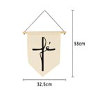 Ver imagem 5 de Kit com 3 Flâmulas Decorativas com Frases Inspiradoras