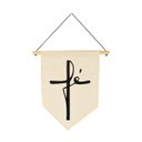 Ver imagem 2 de Kit com 3 Flâmulas Decorativas com Frases Inspiradoras