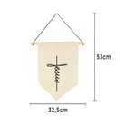 Ver imagem 4 de Kit com 3 Flâmulas Decorativas com Frases Inspiradoras