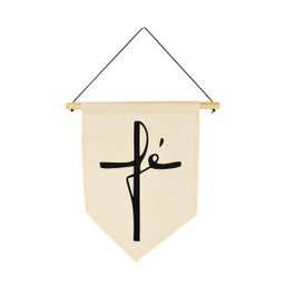 Kit com 3 Flâmulas Decorativas com Frases Inspiradoras - 2