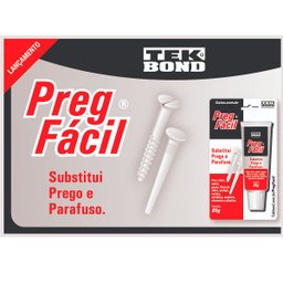 Cola Adesiva Prega Fácil Liquido Substitui Prego Parafuso 85g - 4