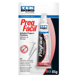 Cola Adesiva Prega Fácil Liquido Substitui Prego Parafuso 85g - 1