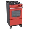 Ver imagem 1 de Fogao 4 Bocas Venax Gaudi Vetro Vitreo Vermelho Gas GLP 220 V