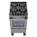 Ver imagem 6 de Fogao 4 Bocas Venax Gaudi Vetro Vitreo Inox Gas GLP 220 V