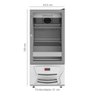 EXPOSITORA DE BEBIDAS VVCD 100 BRANCA - 220V - 11