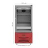 EXPOSITORA DE BEBIDAS VVCD 100 VERMELHA - 220V - 11