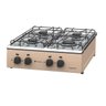FOGAO 4 BOCAS VENAX FLAMATOP BEGE GAS GLP - 3