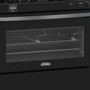 Ver imagem 3 de Fogao 5 Bocas Venax Gaudi Vetro Vitreo Preto Fosco Gas GLP 127 V