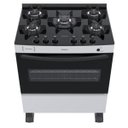 Ver imagem 2 de FOGAO 5 BOCAS VENAX PICASSO VITREO BRANCO GAS GLP