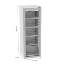 EXPOSITORA DE BEBIDAS VV 200 BRANCO - 127V - 10