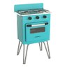 FOGAO 2 BOCAS VENAX GEMINI VETRO VERDE GAS GLP - 2