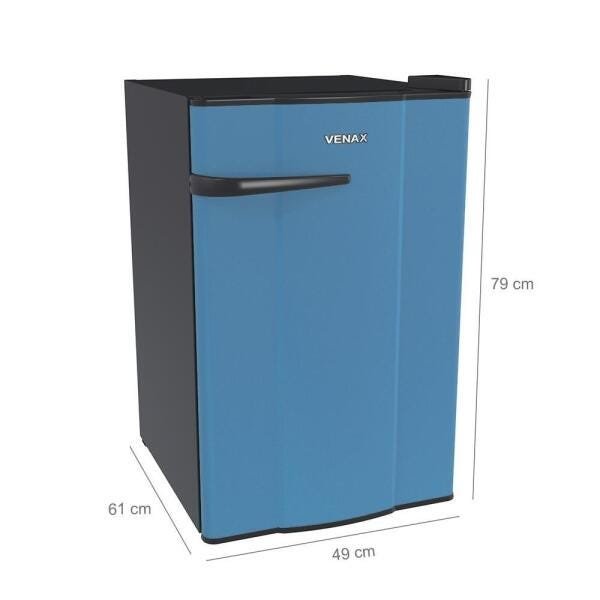  Frigobar NGV Venax 82L 127v Azul - 2