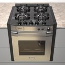 Ver imagem 3 de Fogao de Embutir 4 Bocas Venax Gaudi Platinum Vitreo Inox Gas Glp - 220v