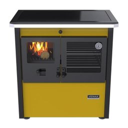 FOGAO A LENHA N 1 LE CORBUSIER AMARELO - 1