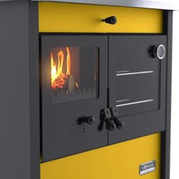 FOGAO A LENHA N 1 LE CORBUSIER AMARELO - 2