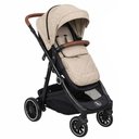 Ver imagem 1 de Carrinho de Bebe Aria Areia/black - Premium Baby