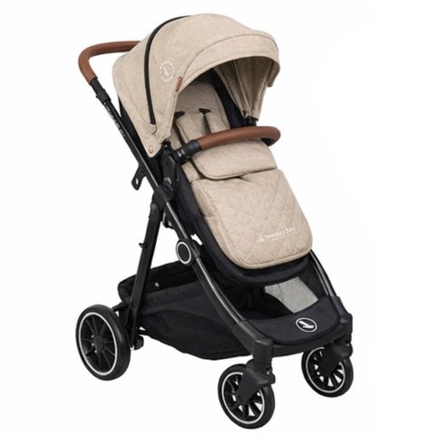 Carrinho de Bebe Aria Areia/black - Premium Baby