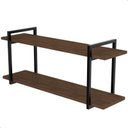 Ver mais imagens de Prateleira Estilo Industrial Banheiro Parede Gnd Pm 120cm