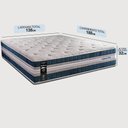 Ver imagem 2 de Colchão Casal com Molas Ensacadas 138x188x32 Robust 220 Azul Cama Inbox