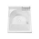 Ver mais imagens de Tanque de Lavar Roupa 32l com Gabinete Branco 50x56x94cm Lavanderia Área de Serviço