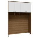 Ver imagem 1 de Guarda Roupa Modulado Ponte 173cm 04 Portas 245cm Alt Setiba