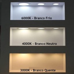 Embutido Ar70 Branco Quadrado Recuado Bivolt - 2