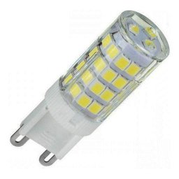 Kit 5 Lâmpadas Led Halopin G9 Lustres Arandelas 5w 3000k Quente Bivolt - 1