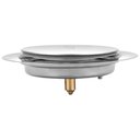 Ver imagem 4 de Ralo Click Inteligente Inox 15x15 Lavabo Banheiro Casa Redondo