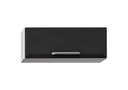 Ver imagem 1 de Armário Aéreo de Cozinha Preto 80cm 1 Porta Horizontal Luce