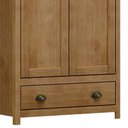 Ver imagem 7 de Guarda Roupa Solteiro 91cm 2 Portas 1 Gaveta Lázio Freijó F07 - Mpozenato