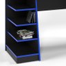 Mesa para Computador Gamer Star Preto/Azul - PR Móveis - 3