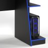 Mesa para Computador Gamer Star Preto/Azul - PR Móveis - 4