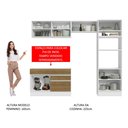 Ver imagem 6 de Armário de Cozinha Completa 270cm Branco/Rustic Glamy Madesa 12