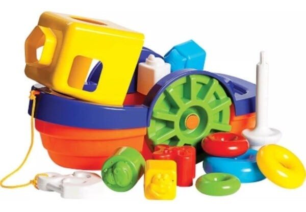 Brinquedos Educativos Infantil Pecinhas De Montar e Desmontar Didático