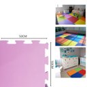 Ver imagem 3 de Tatame Eva 1,50x1 Mt Esp 10mm Rosa/lilás - 6 Placas 50x50 Cm