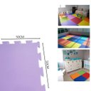 Ver imagem 2 de Tatame Eva 1,50x1 Mt Esp 10mm Rosa/lilás - 6 Placas 50x50 Cm