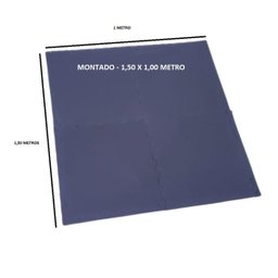 TATAME EVA 1,50X1 MT ESP 10MM ROSA/LILÁS - 6 PLACAS 50X50 CM - 4