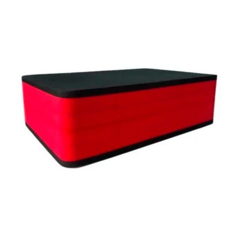 Step Eva 90x30x10 Cm Vermelho e Preto