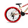 Bicicleta Grau Aro 26 21 Marchas Colli Bege/vermelho - 3