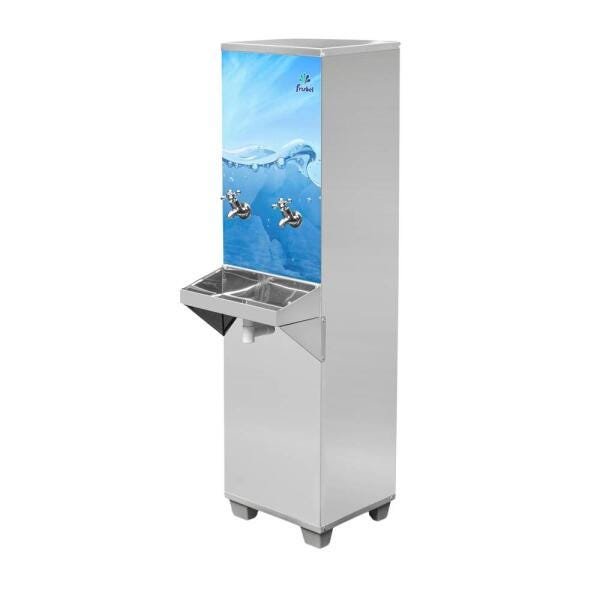 Bebedouro De Água Industrial Resfriador B25 Coluna 1Tg 1Tn - Frisbel