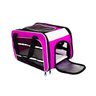 Bolsa Transporte Pet Na Cabine Avião Medidas Cia Avianca - Rosa - 2