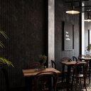 Ver imagem 2 de Painel Ripado Eva Laminado Autocolante 10cm Urban Plus Black Metro