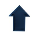 Ver imagem 2 de Nicho Prateleira Decorativa Quarto Infantil Formato Seta:azul