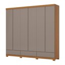 Ver imagem 2 de Guarda Roupa Casal 6 Portas 9 Gavetas 100% MDF Imperial Henn