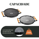 Ver imagem 4 de Chapa Dupla Face Alça de Madeira 30 Cm