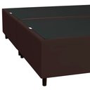 Ver imagem 3 de Base Cama Box Casal Queen 158cm Bipartido Hit I02 Corano Marrom - Mpozenato